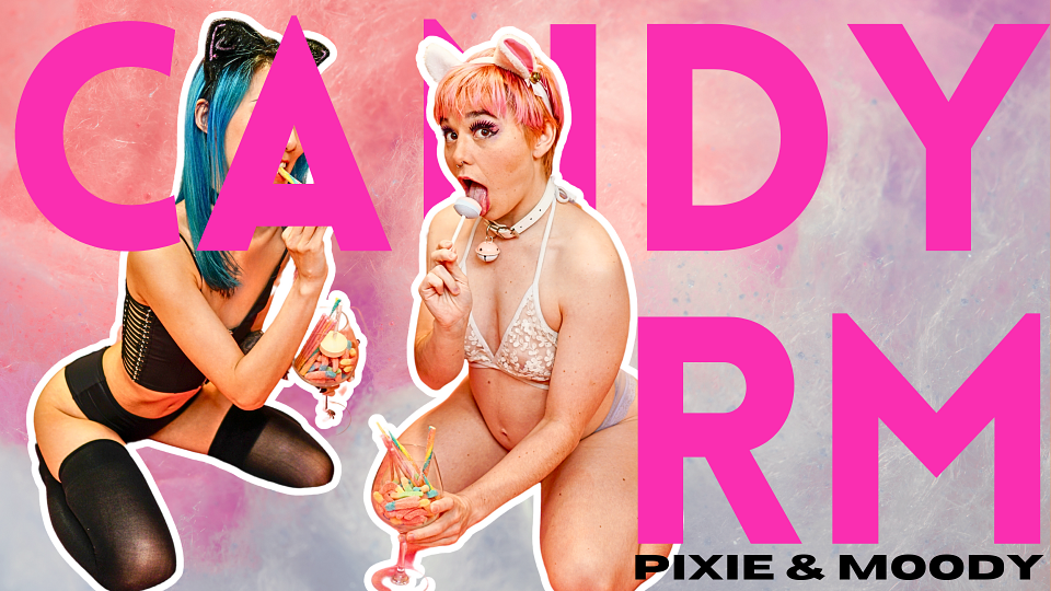 Pixie & Moody in the Candy Room